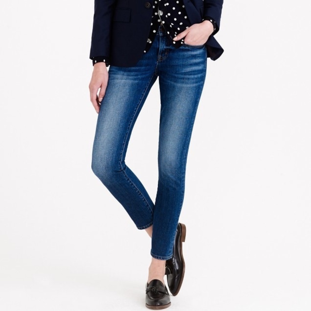 J crew Toothpick Japanese Selvedge Jeans